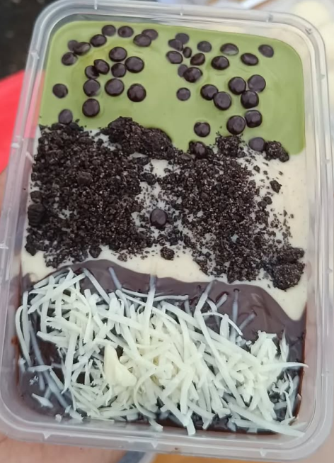 Donat Matcha Tiramisu